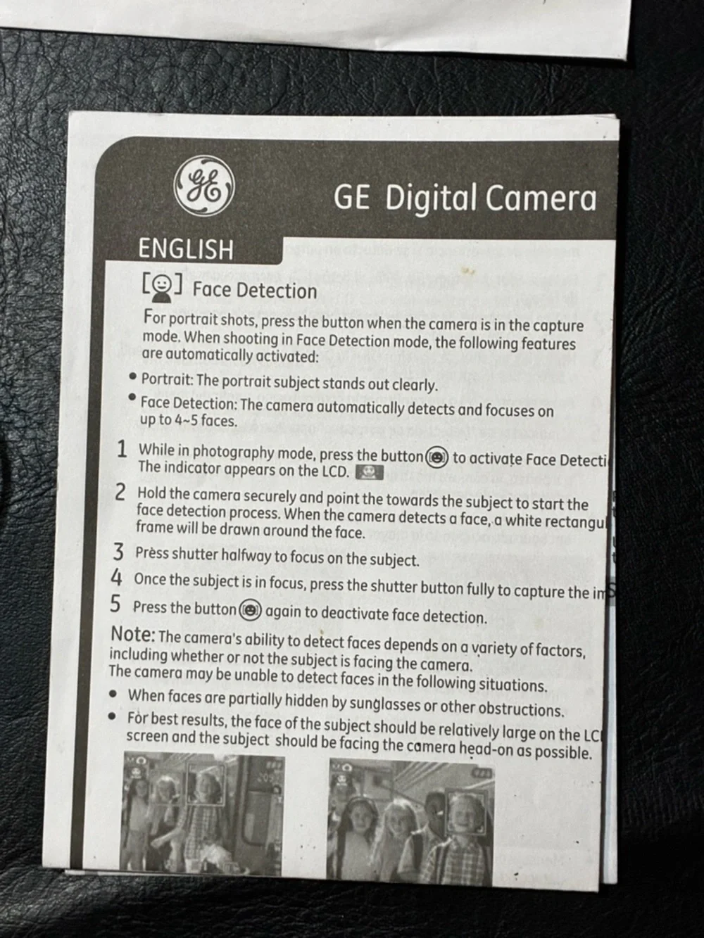 GE H1200 Compact Digital Camera in Black